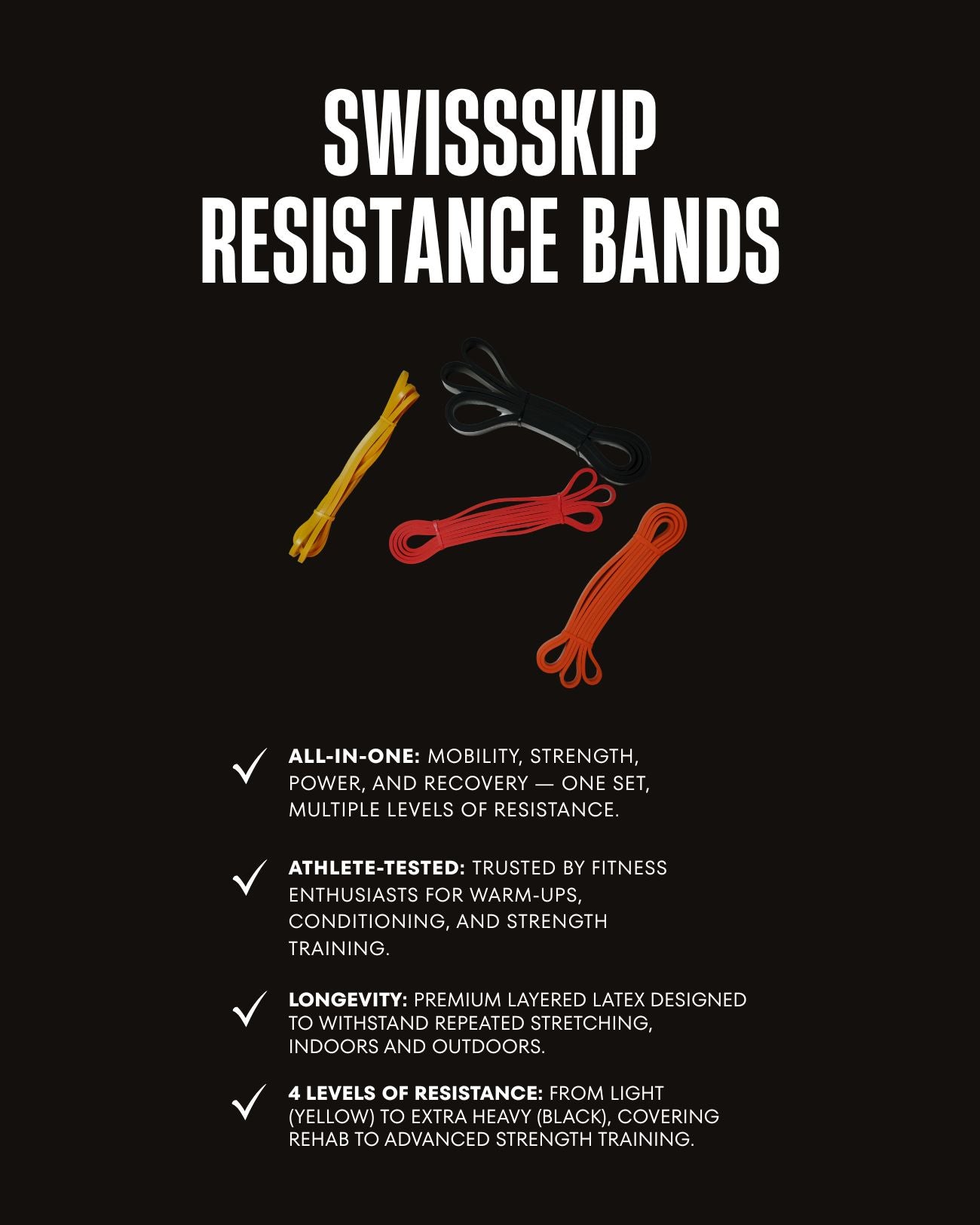 Resistance Bands 4-Set