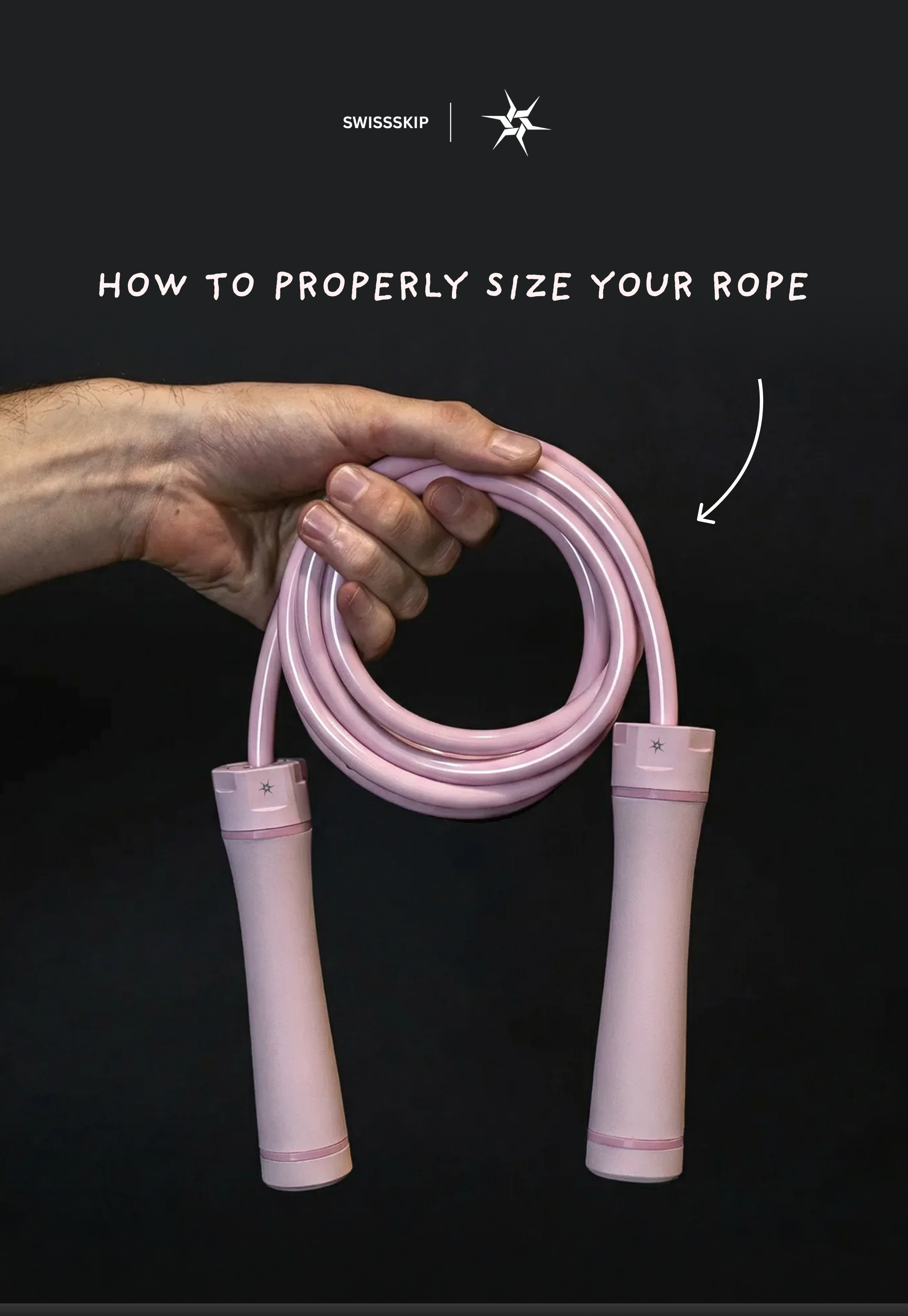 How to properly size your jump rope – Swissskip