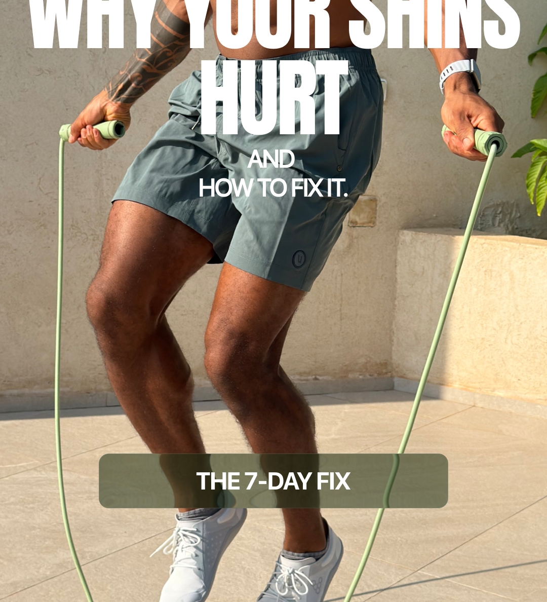 Why Your Shins Hurt When You Jump Rope (And the 7-Day Fix)