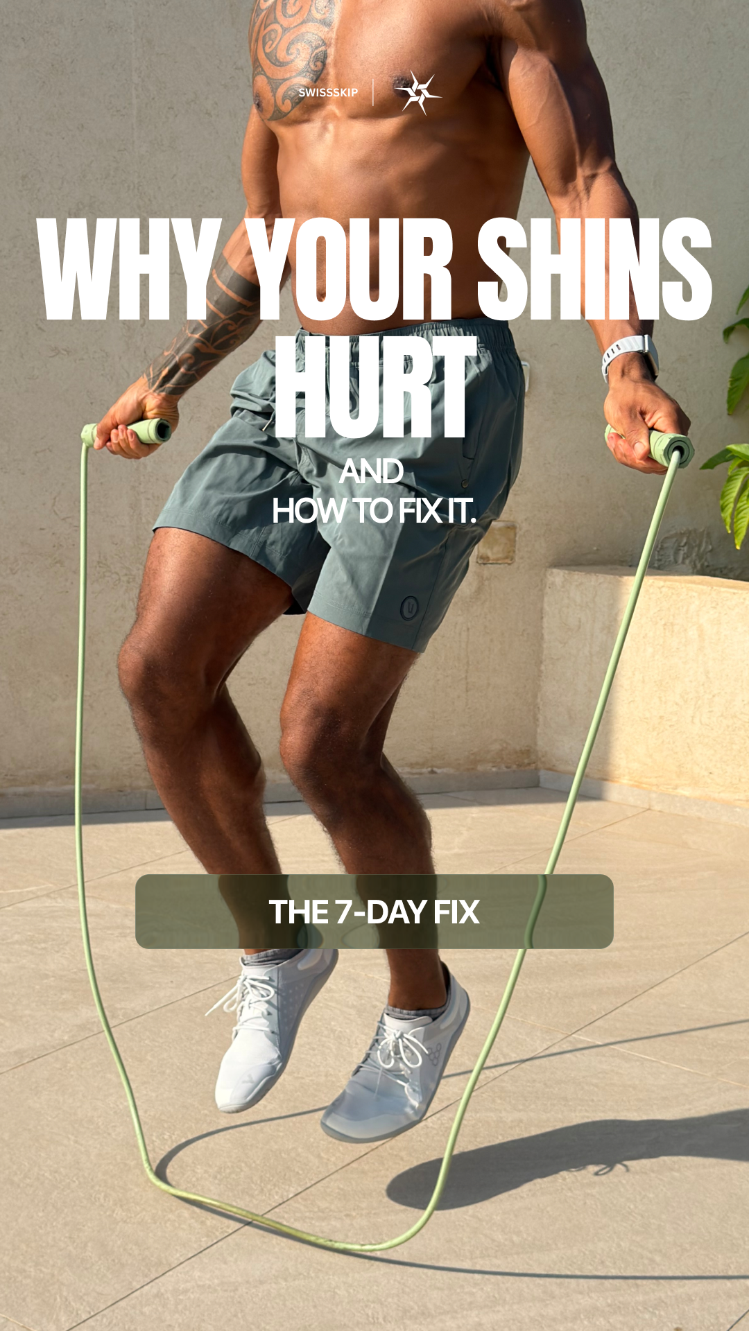 Why Your Shins Hurt When You Jump Rope (And the 7-Day Fix)
