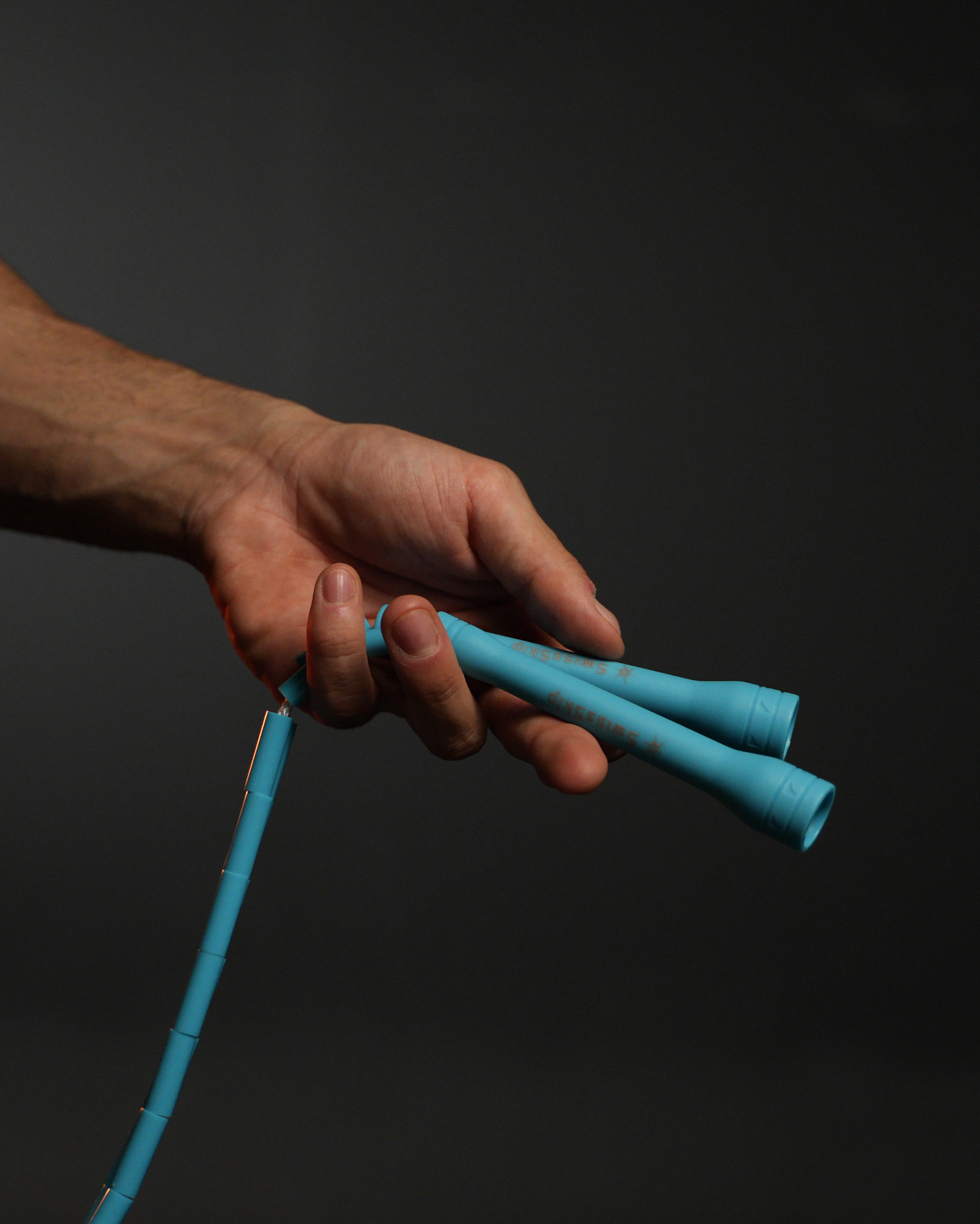 SKY BLUE BEADED ROPE