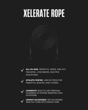 ALL BLACK XELERATE SPEED ROPE