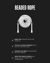 Rubinrotes Perlenseil