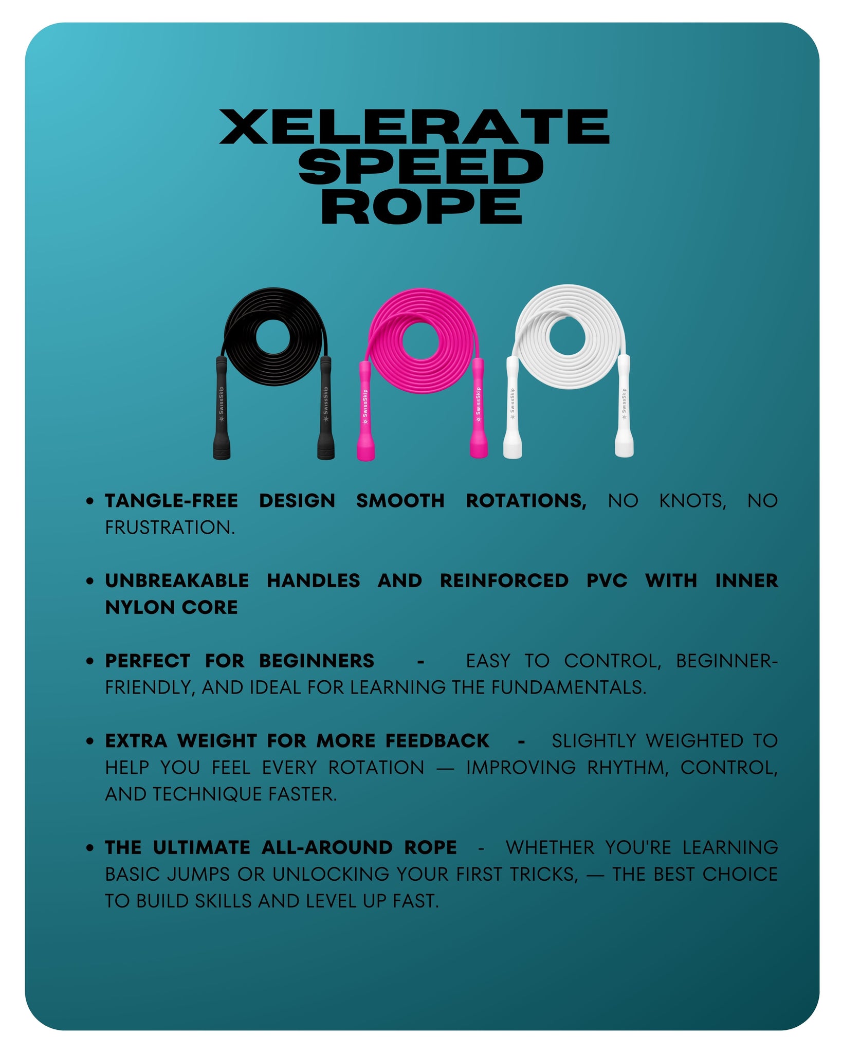 Jump Rope Pro Package on Top Price l SwissSkip.ch©️ – Swissskip