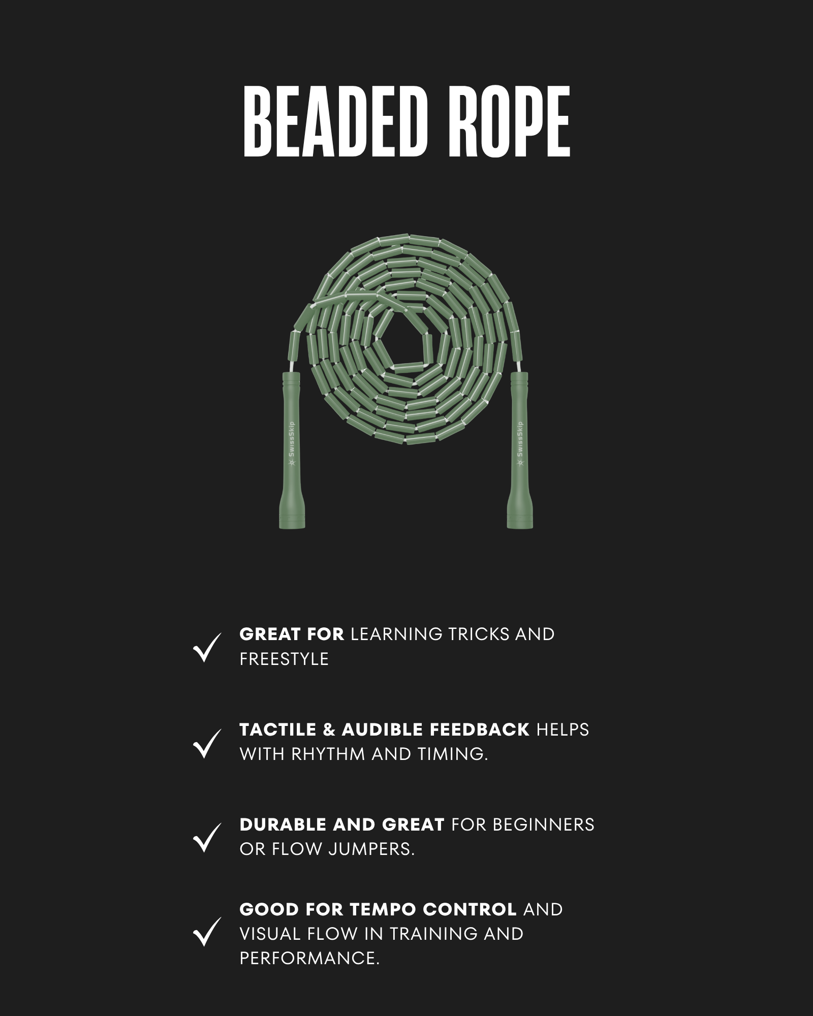 Rubinrotes Perlenseil