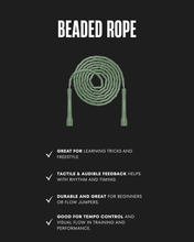 Rubinrotes Perlenseil