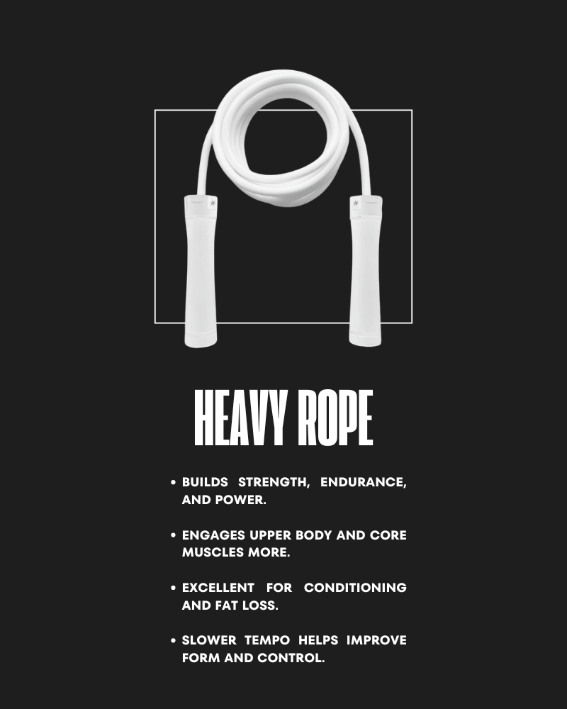 Schneegewichtetes Seil