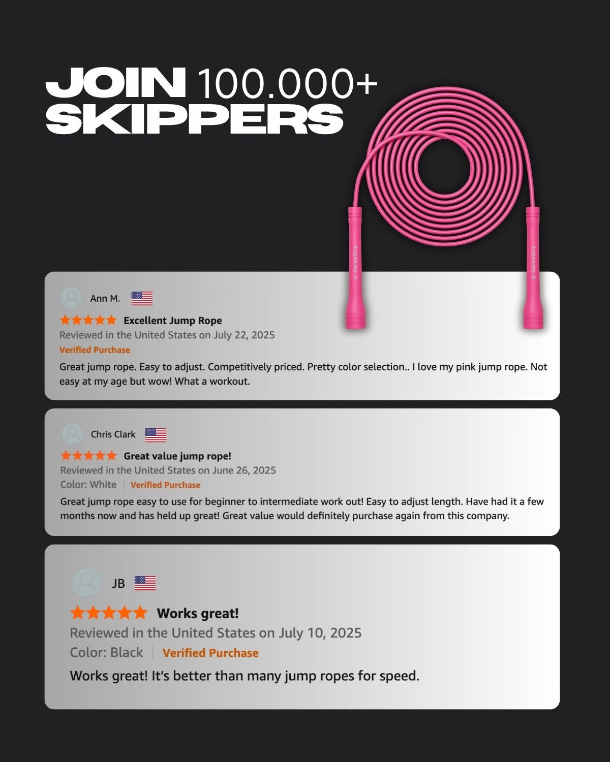NEON PINK XELERATE SPEED ROPE