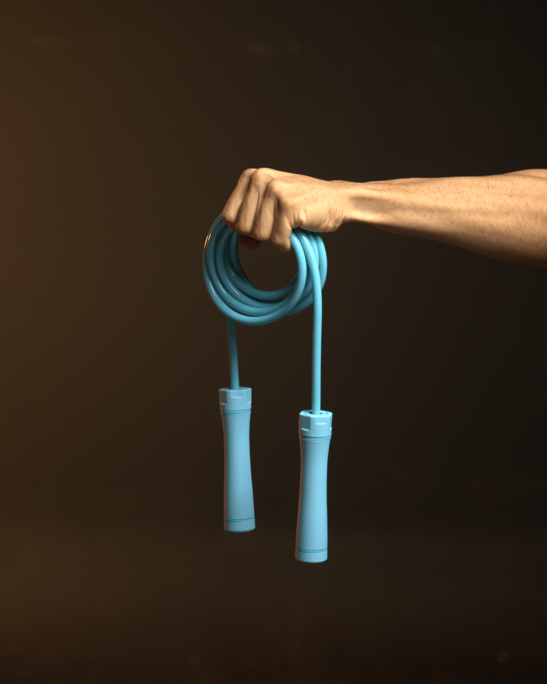SKY BLUE WEIGHTED ROPE