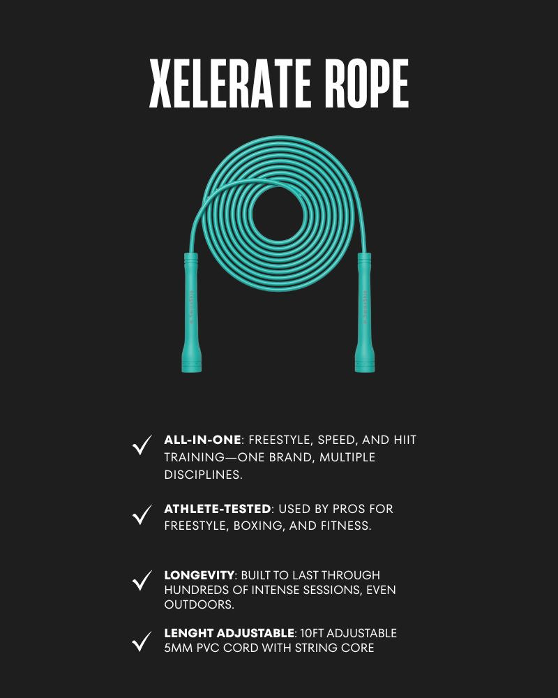 TURQUOISE XELERATE SPEED ROPE