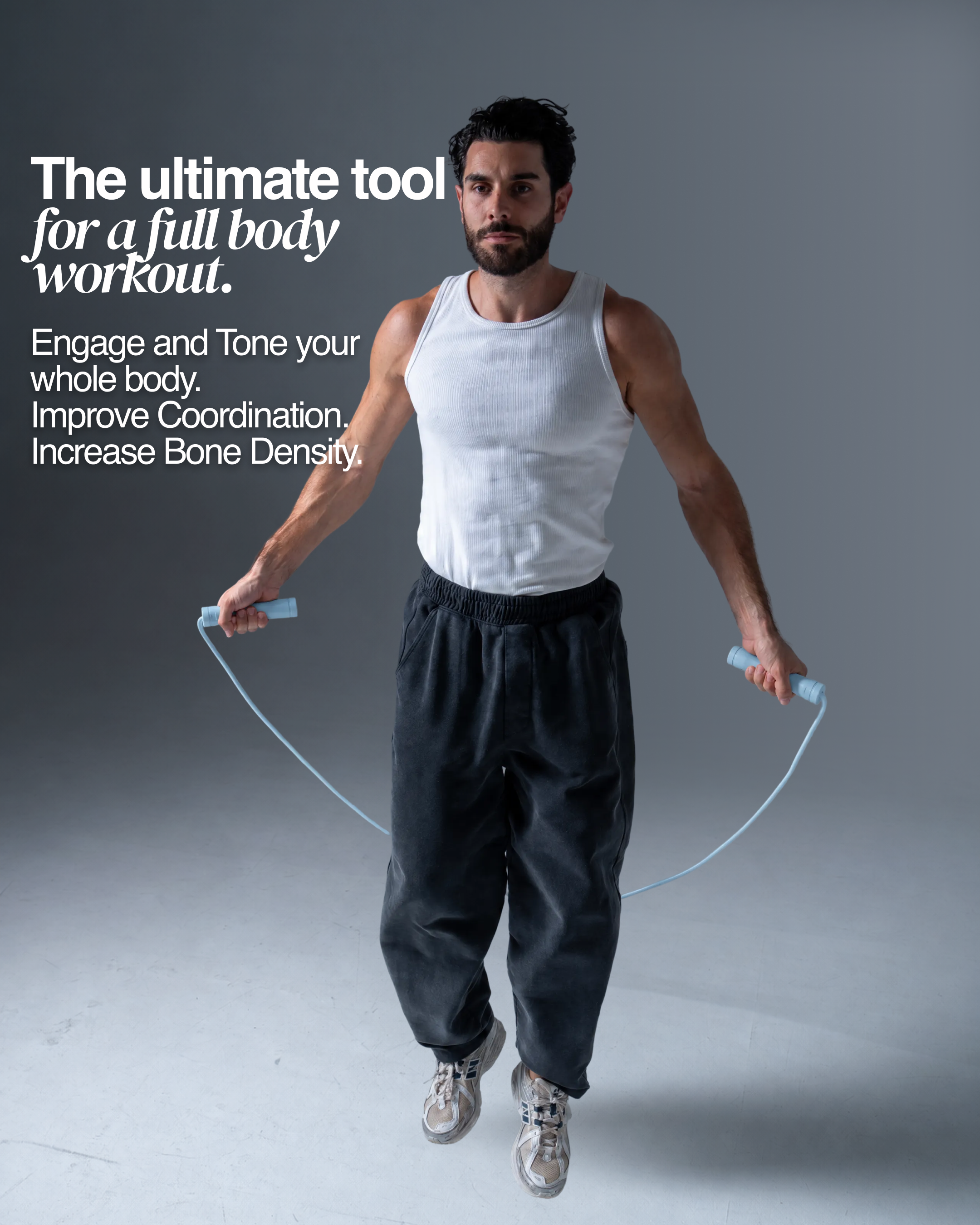 BLUE ASH WEIGHTED ROPE
