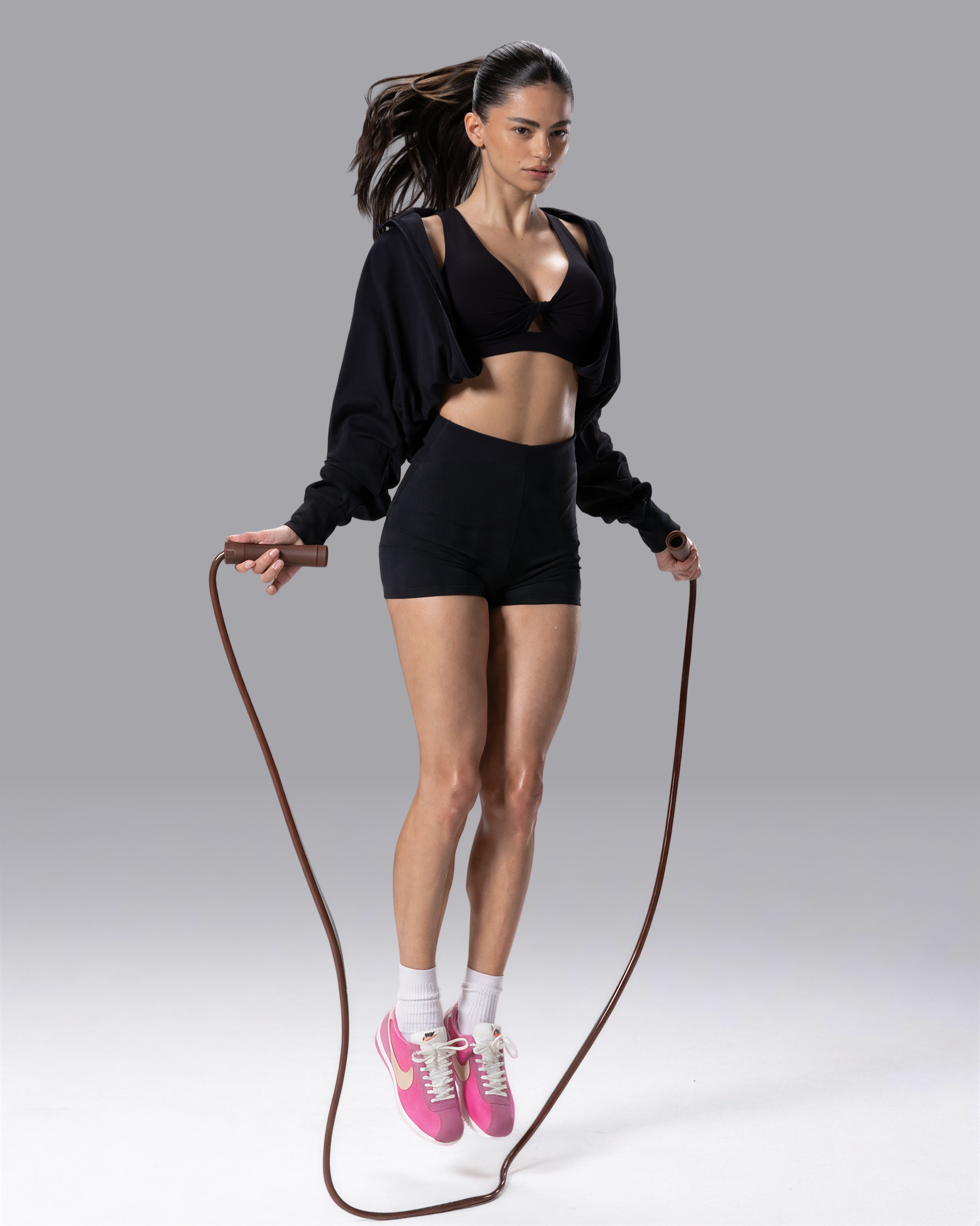 CHOCOLATE BROWN WEIGHTED ROPE