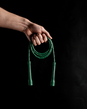EMERALD GREEN BEADED ROPE