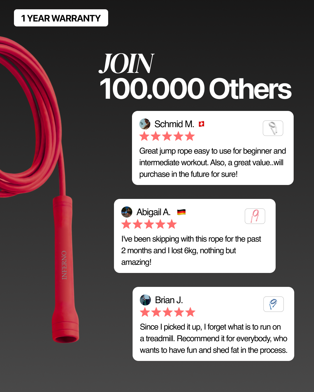 RED XELERATE SPEED ROPE