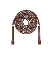 CHOCOLATE BROWN BEADED ROPE