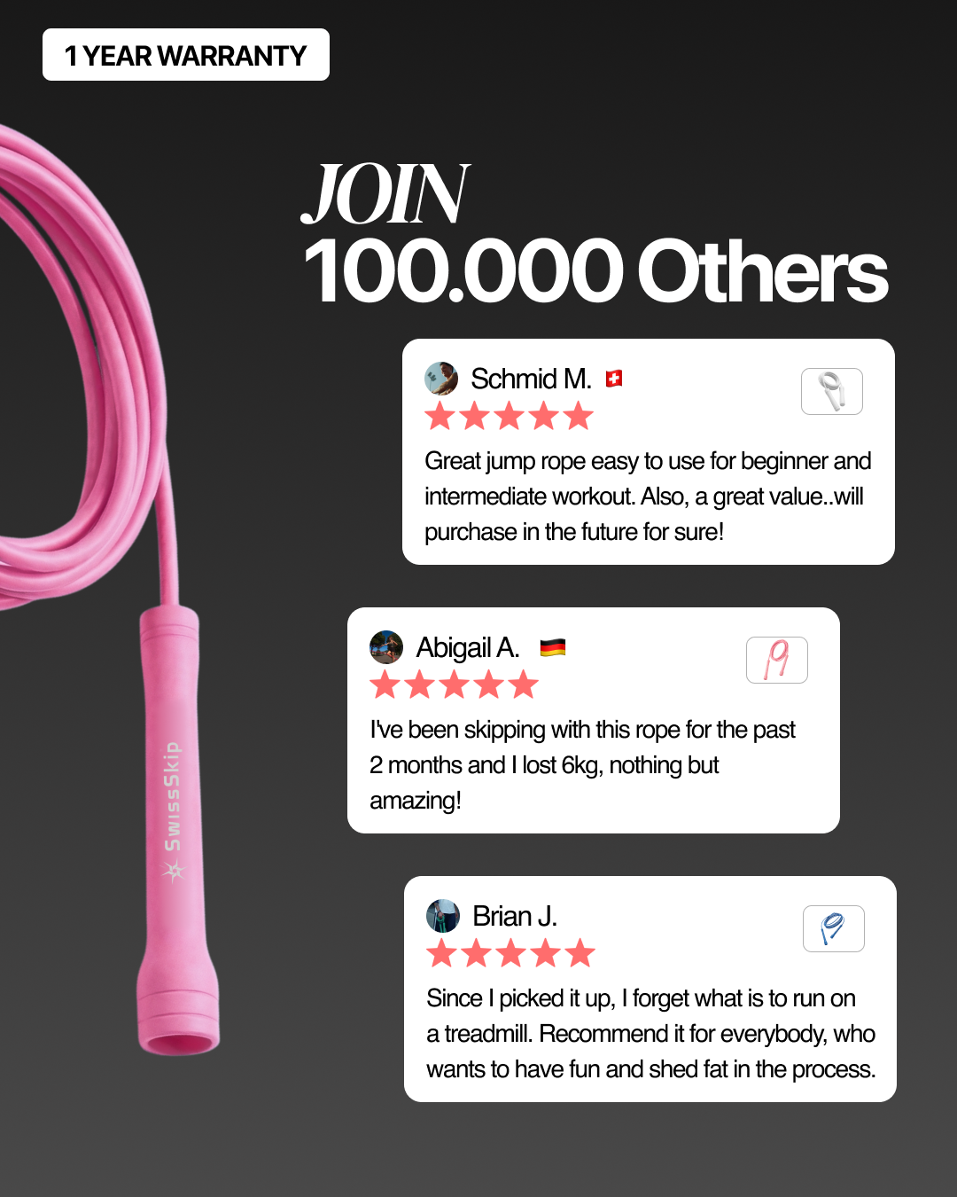 NEON PINK XELERATE SPEED ROPE