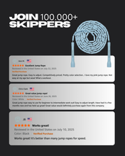 BLUE ASH BEADED ROPE