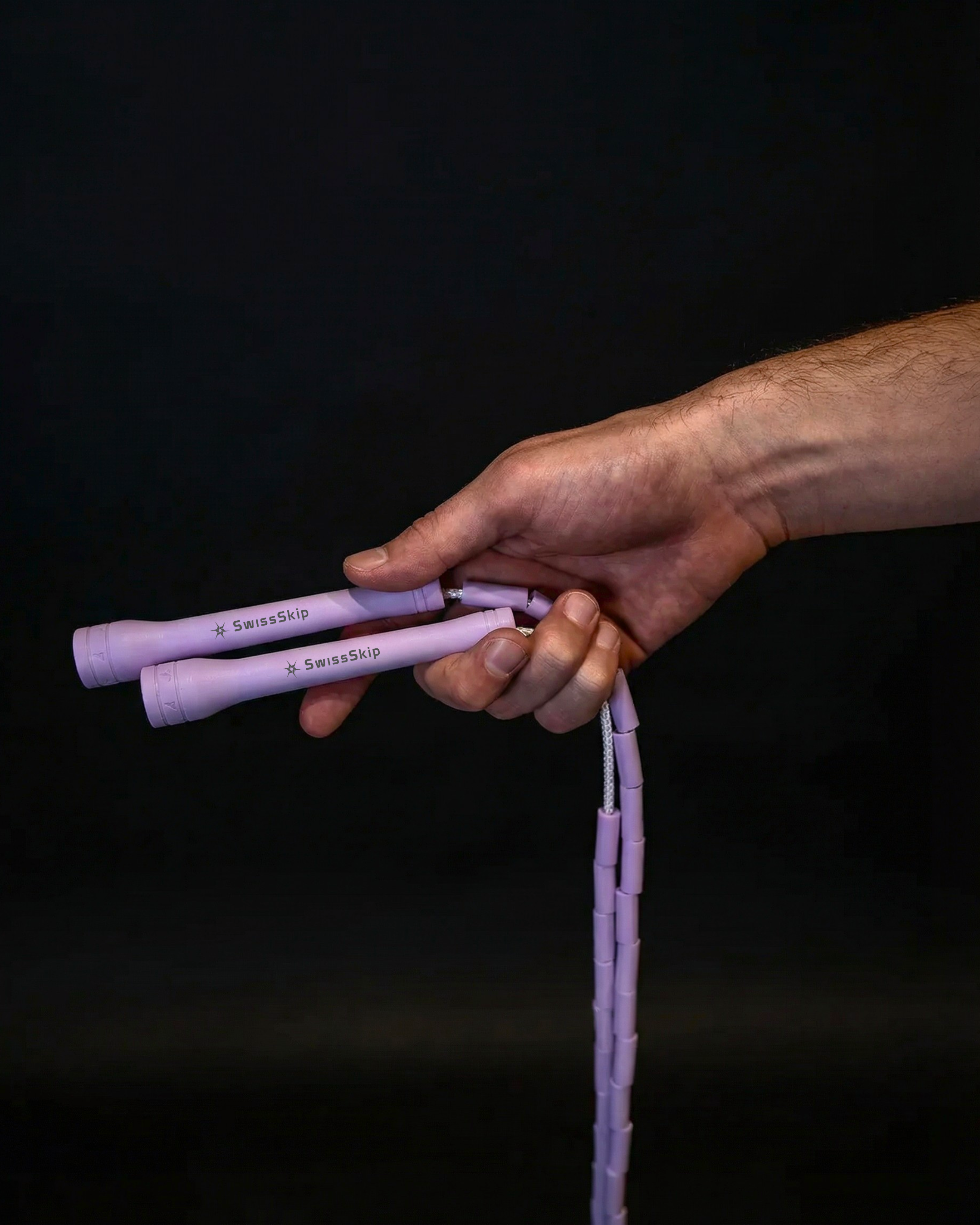 LILAC PINK BEADED ROPE