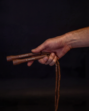CHOCOLATE BROWN BEADED ROPE