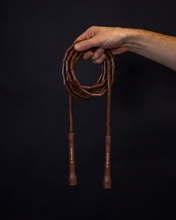CHOCOLATE BROWN BEADED ROPE