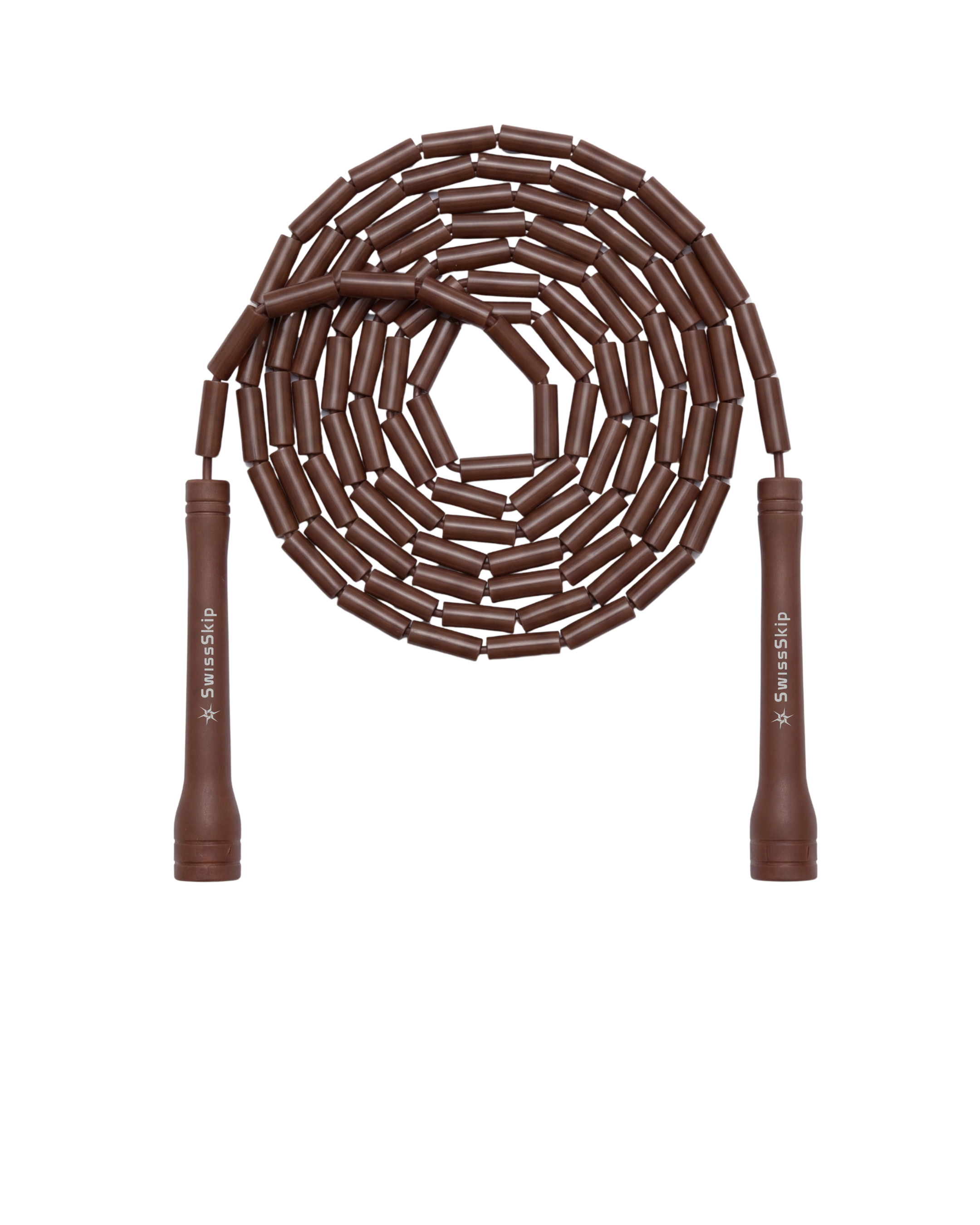 CHOCOLATE BROWN BEADED ROPE