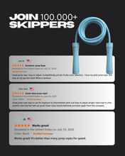 SKY BLUE WEIGHTED ROPE