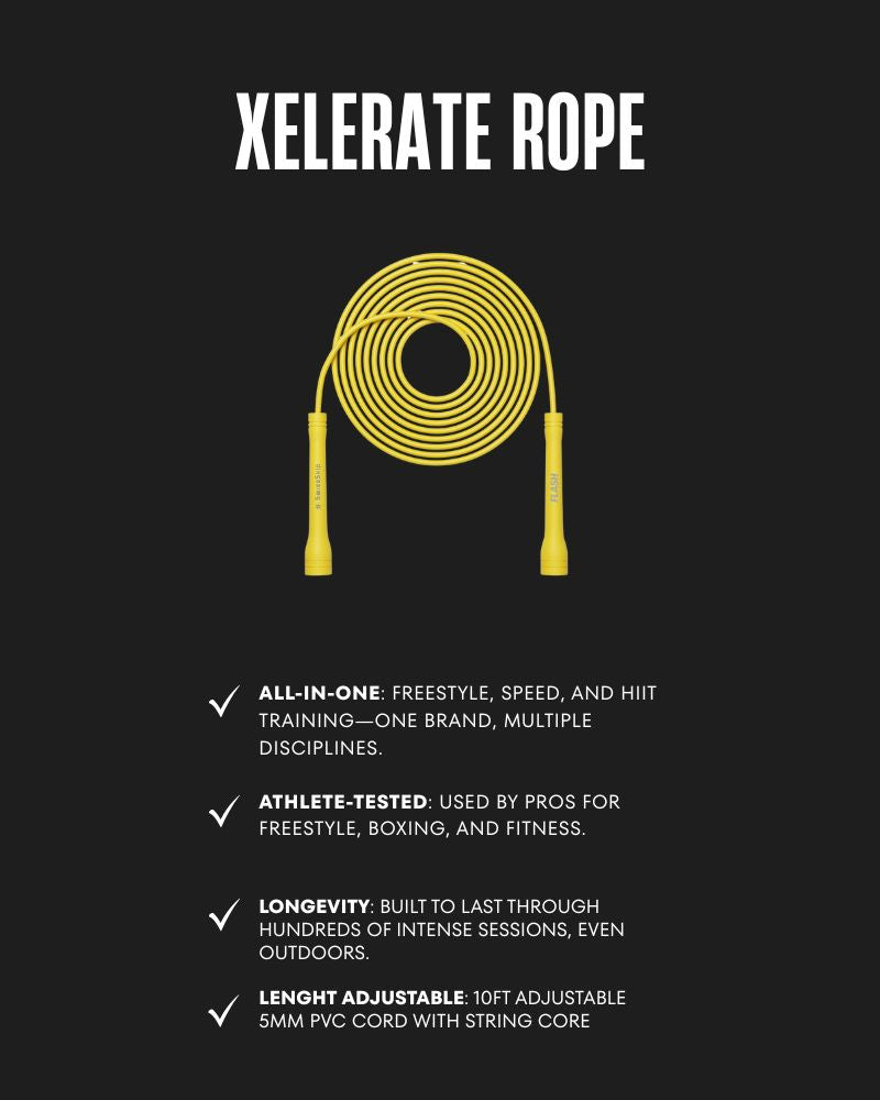 YELLOW XELERATE SPEED ROPE FLASH
