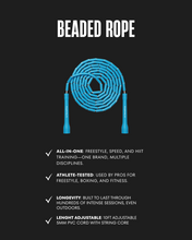 SKY BLUE BEADED ROPE
