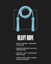 SKY BLUE WEIGHTED ROPE