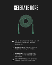 EMERALD GREEN XELERATE SPEED ROPE