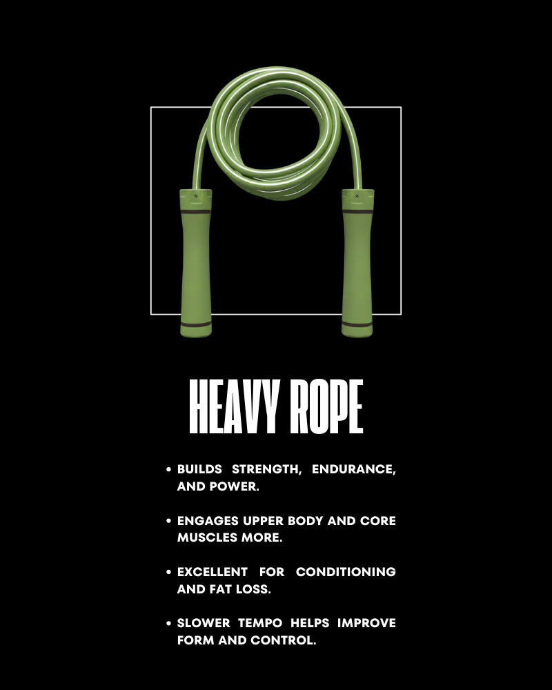 MATCHA GREEN WEIGHTED ROPE