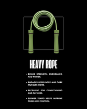 MATCHA GREEN WEIGHTED ROPE