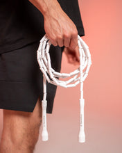 WHITE BEADED ROPE