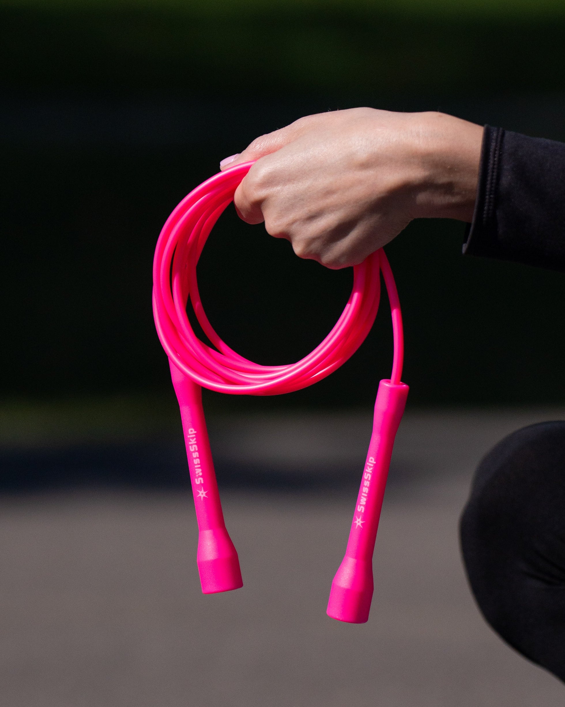 NEON PINK XELERATE SPEED ROPE – Swissskip